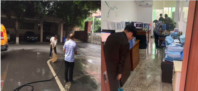 集團(tuán)公司持續(xù)開展“周末衛(wèi)生大掃除”愛國(guó)衛(wèi)生活動(dòng)