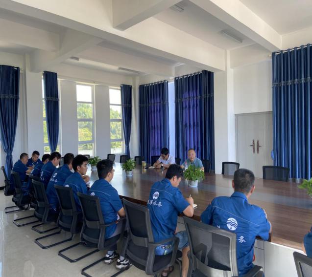 集團公司黨委委員、副總經(jīng)理劉林到五水廠檢查安全工作