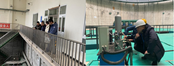 集團公司黨委委員、副總經(jīng)理劉林到臨港公司開展“元旦”節(jié)前安全生產(chǎn)檢查工作