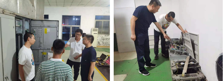 靠前指揮，迅速處置供水突發(fā)險情——記四水廠加壓泵站送水泵房電氣設備故障應急搶修