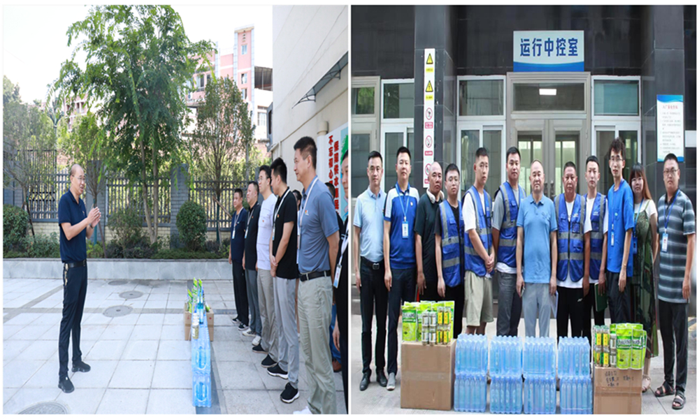 奮戰(zhàn)一線保供水，夏送清涼沁人心