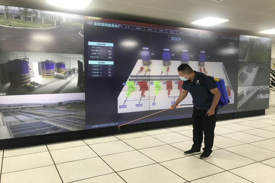 共克時艱戰(zhàn)疫情，守護供水“生命線”
